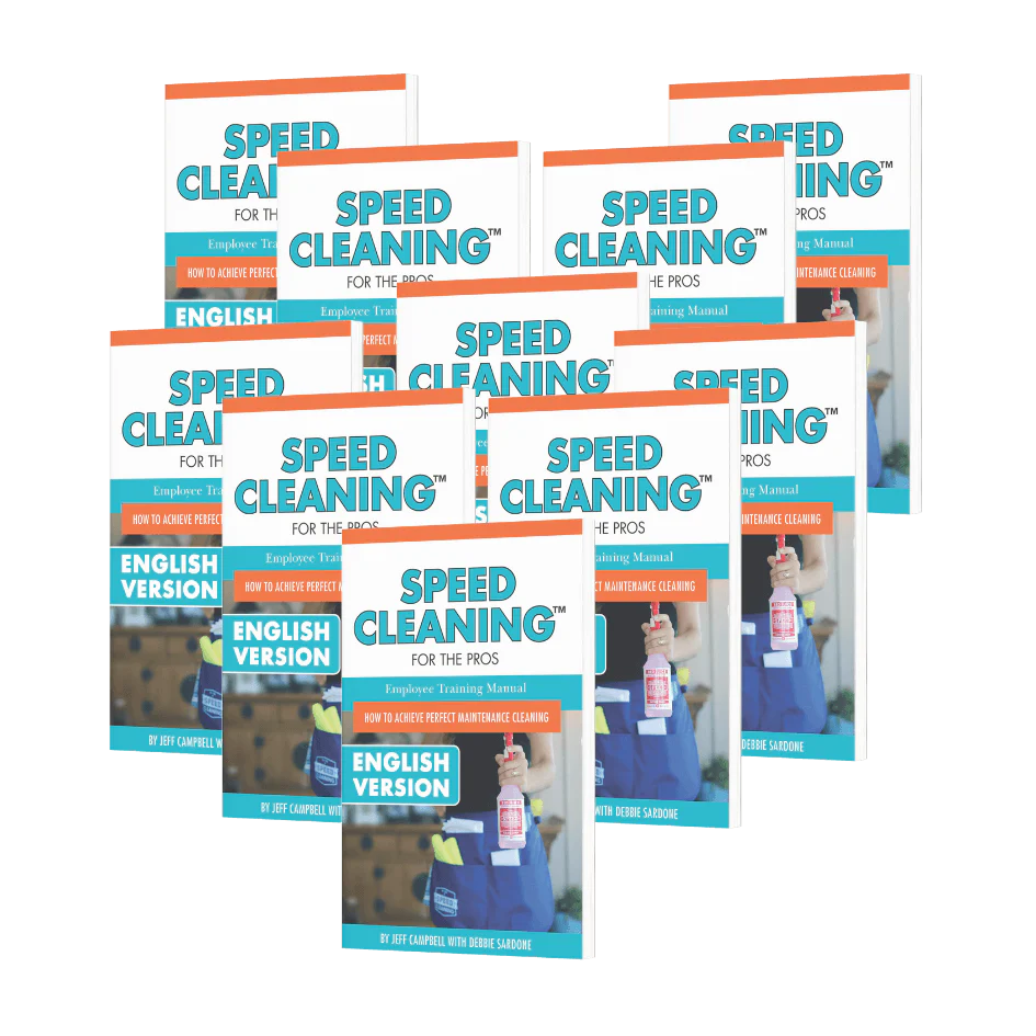 Speed Cleaning for the Pros Employee Training Manual (10-Pack)