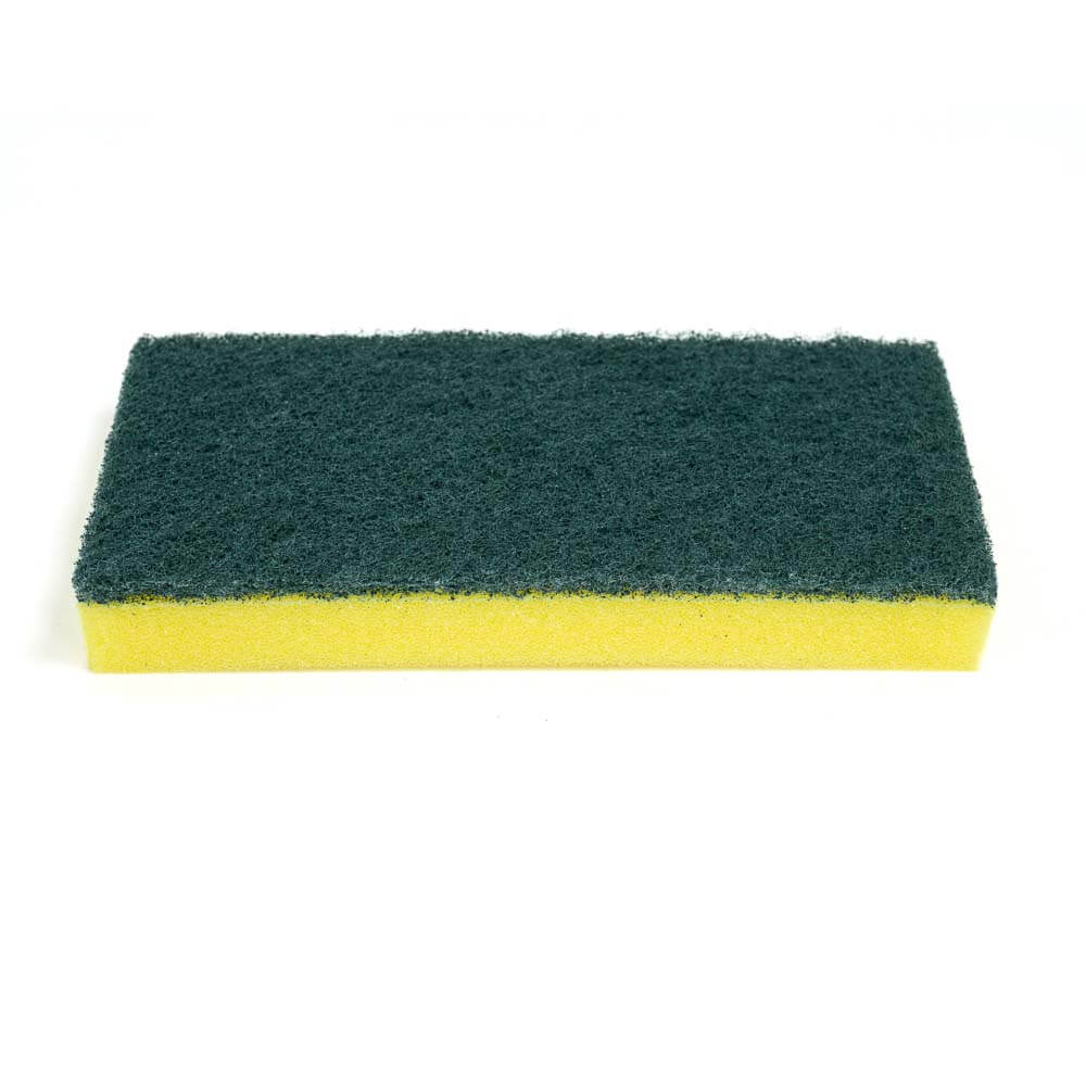 White, Green, & Walnut Cleaning Pads | Scrubbing Sponges - Image 7